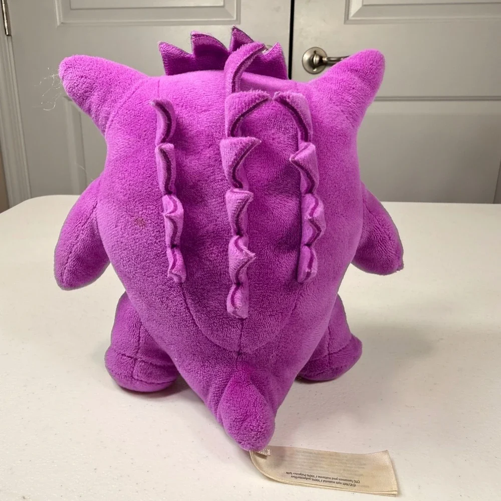Pokemon Center Gengar Plush 2018 Official Nintendo Purple Stuffed Toy 7